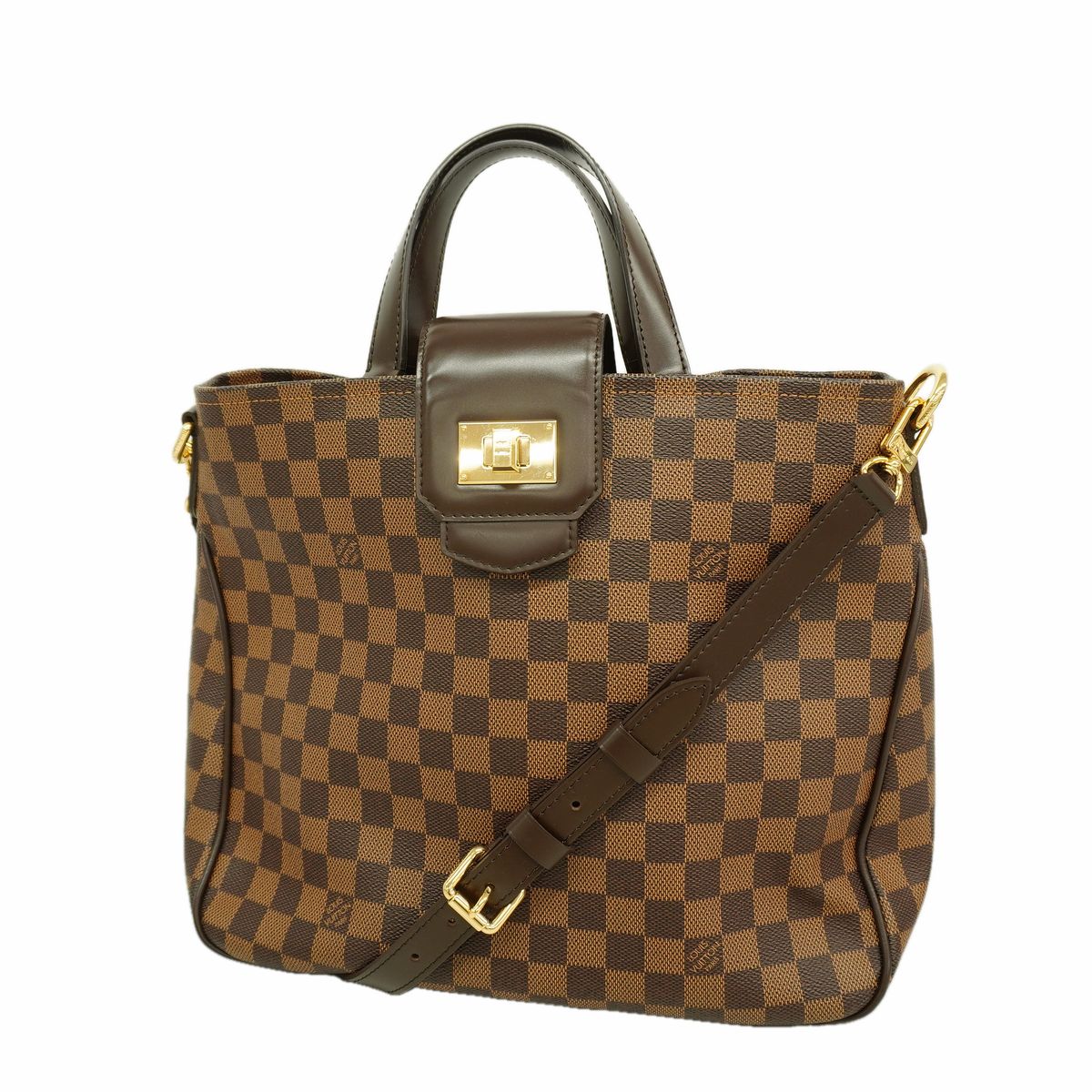 Louis Vuitton Handbag Damier Cabas Rosebery Ebene 2-Way Bag