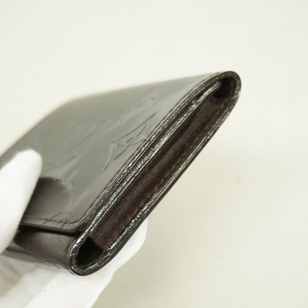 Louis Vuitton Business Card Case Vernis Envelope Holder Amarante — view 6