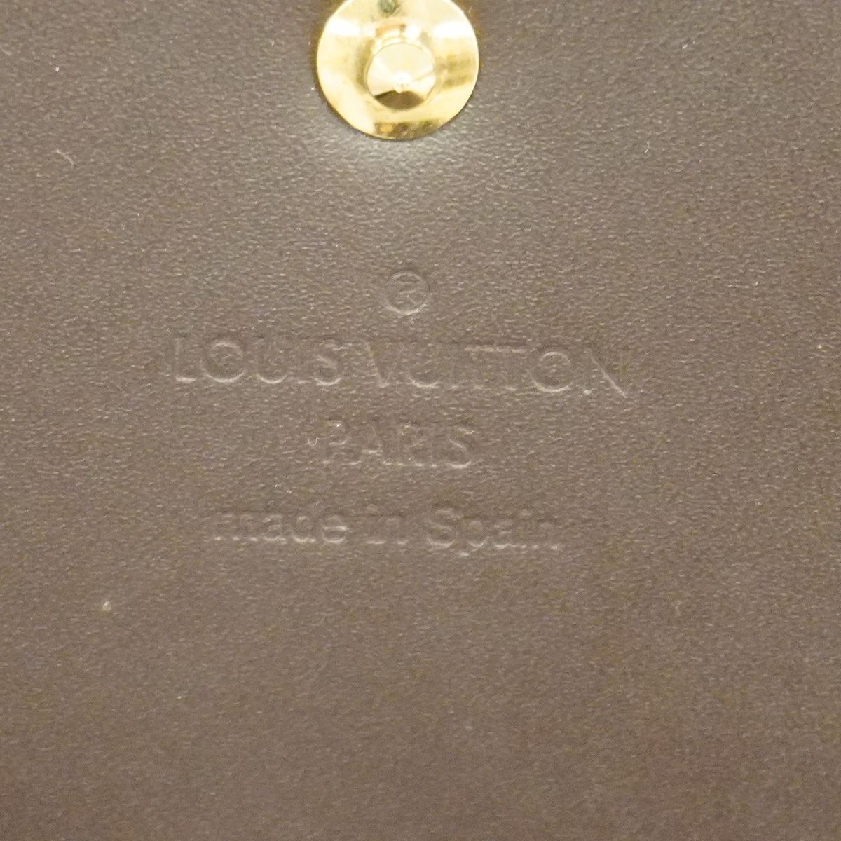 Louis Vuitton Business Card Case Vernis Envelope Holder Amarante — view 4