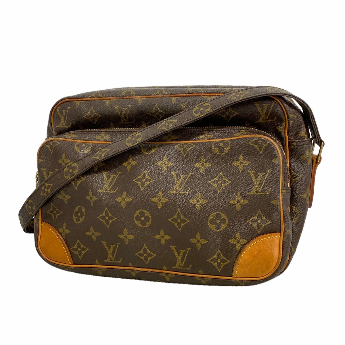 Louis Vuitton Shoulder Bag Monogram Nile Brown