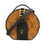 Louis Vuitton Handbag Monogram Reverse Mini Boite Chapeau Brown 2-Way Bag