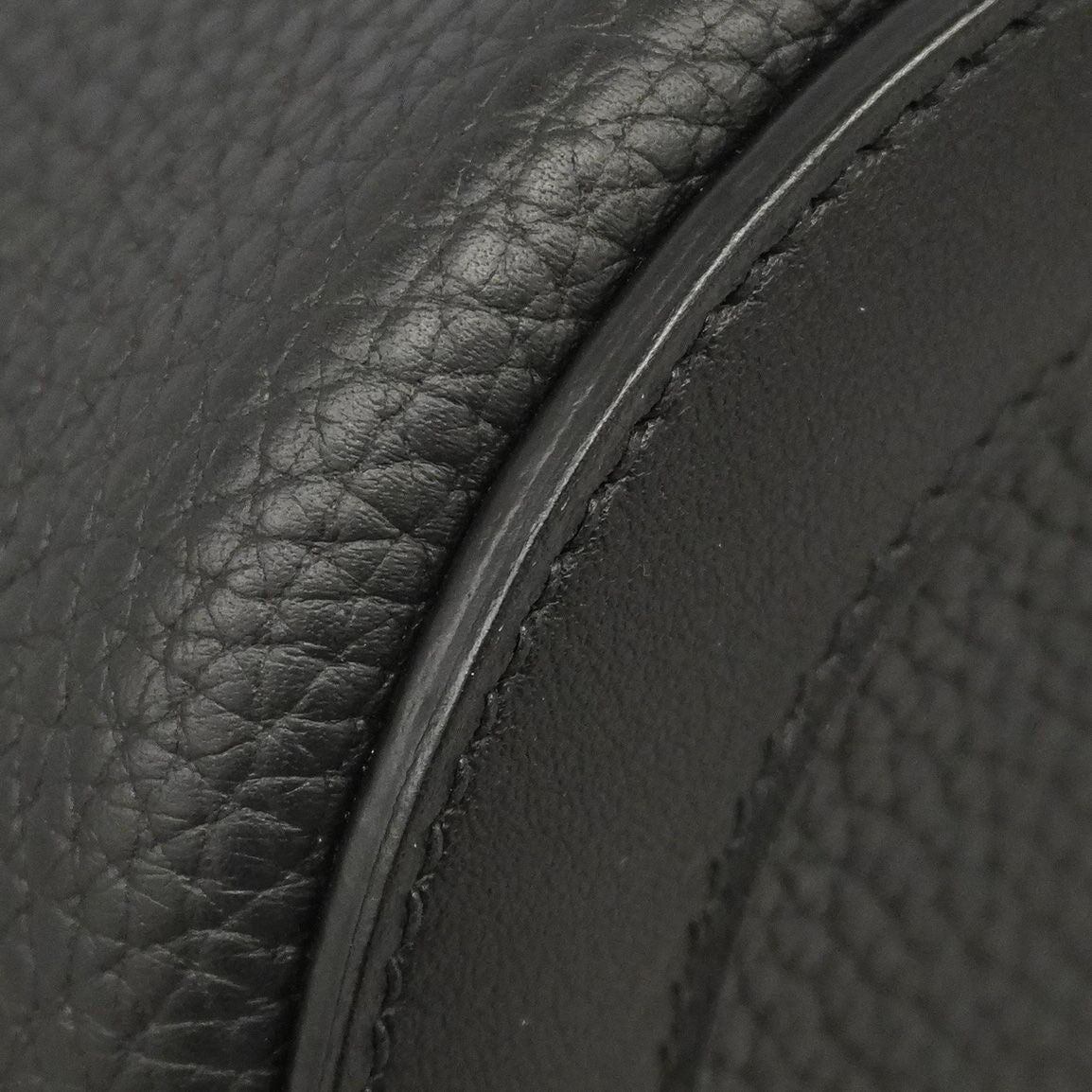 Hermes Handbag in the Loop 18 Taurillon Clemence Black Silver — view 6