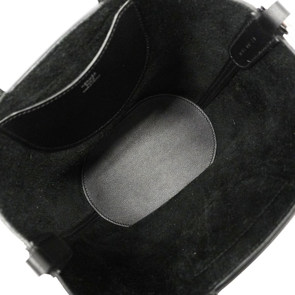 Hermes Handbag in the Loop 18 Taurillon Clemence Black Silver — view 4