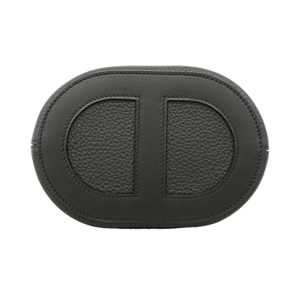 Hermes Handbag in the Loop 18 Taurillon Clemence Black Silver — view 3