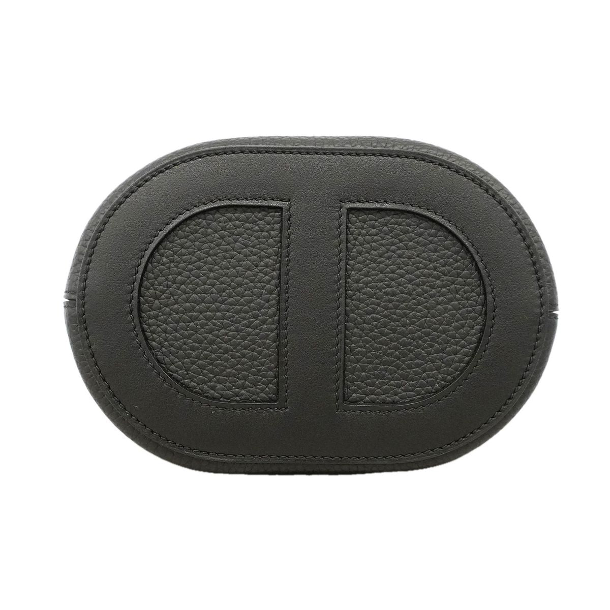 Hermes Handbag in the Loop 18 Taurillon Clemence Black Silver — view 3