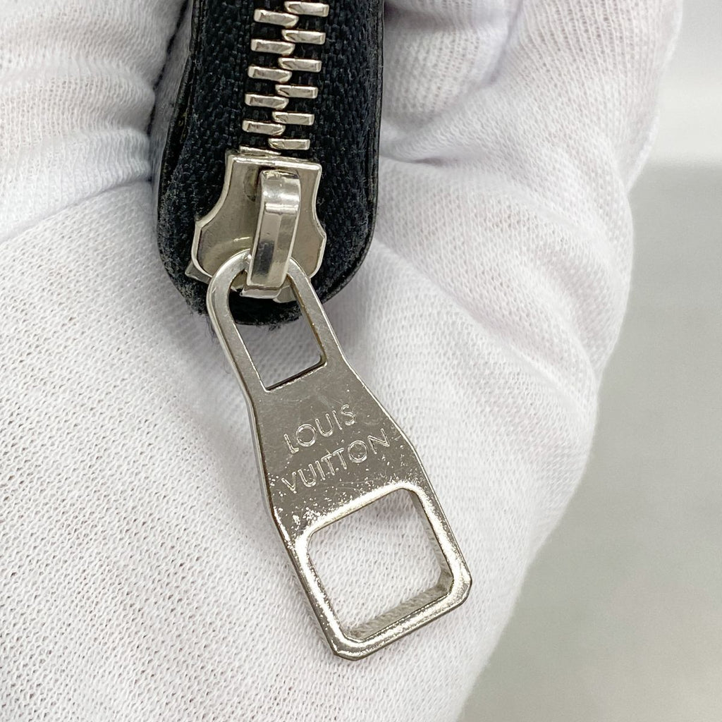 Louis Vuitton Wallet Damier Graphite Zippy Vertical Black — view 8