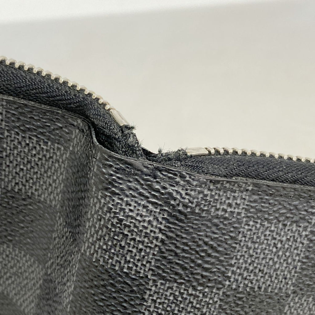 Louis Vuitton Wallet Damier Graphite Zippy Vertical Black — view 5