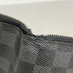 Louis Vuitton Wallet Damier Graphite Zippy Vertical Black — view 5