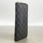 Louis Vuitton Wallet Damier Graphite Zippy Vertical Black — view 2