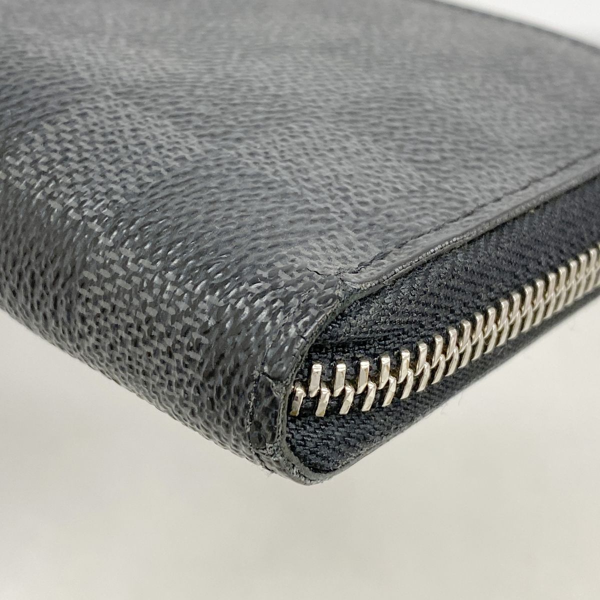 Louis Vuitton Wallet Damier Graphite Zippy Vertical Black — view 6