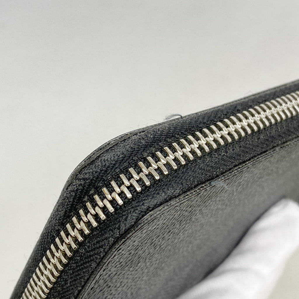 Louis Vuitton Wallet Damier Graphite Zippy Vertical Black — view 7