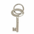 Louis Vuitton Key Holder Charm Porte Cles Travel Key Silver