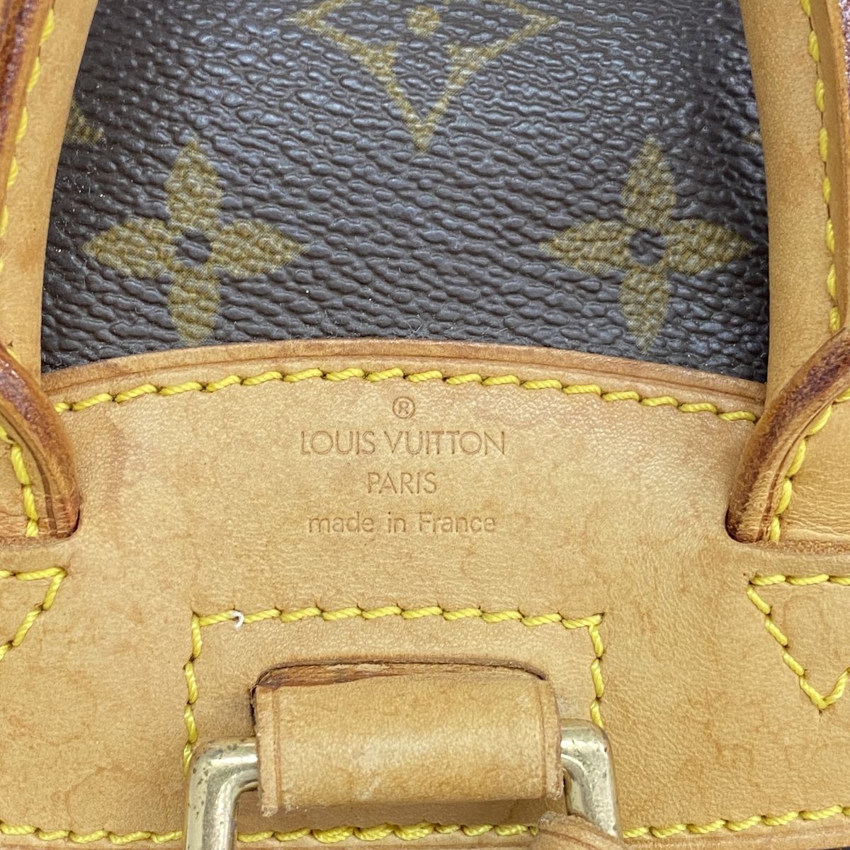 Louis Vuitton Backpack Monogram Mini Montsouris Brown — view 5