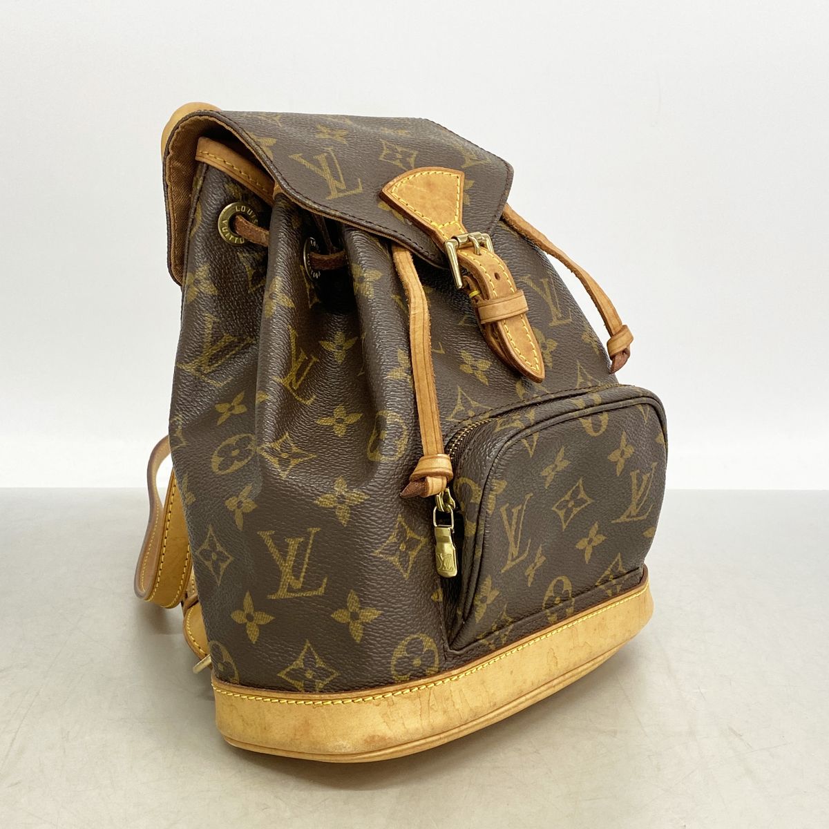 Louis Vuitton Backpack Monogram Mini Montsouris Brown — view 2