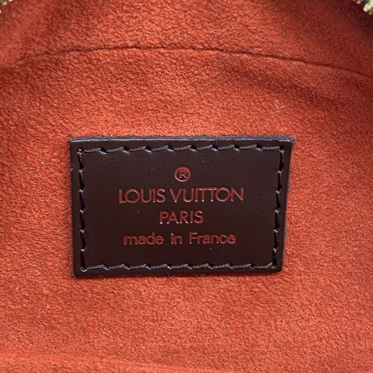 Louis Vuitton Shoulder Bag Damier Ipanema PM Ebene — view 5