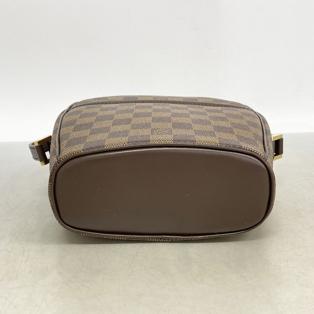 Louis Vuitton Shoulder Bag Damier Ipanema PM Ebene — view 3