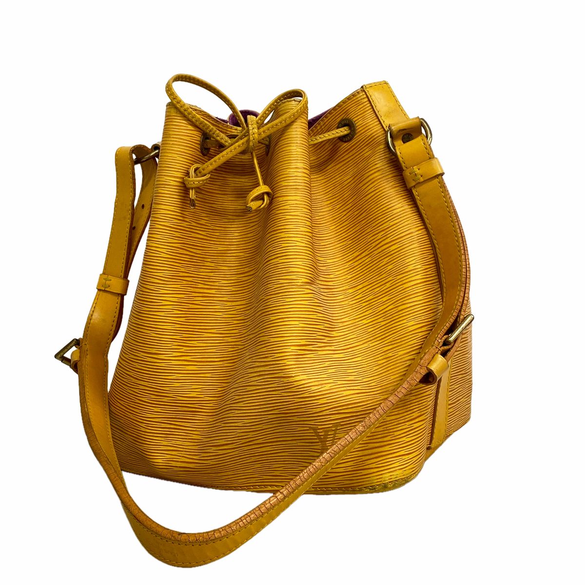 Louis Vuitton Shoulder Bag Epi Petit Noe Jaune