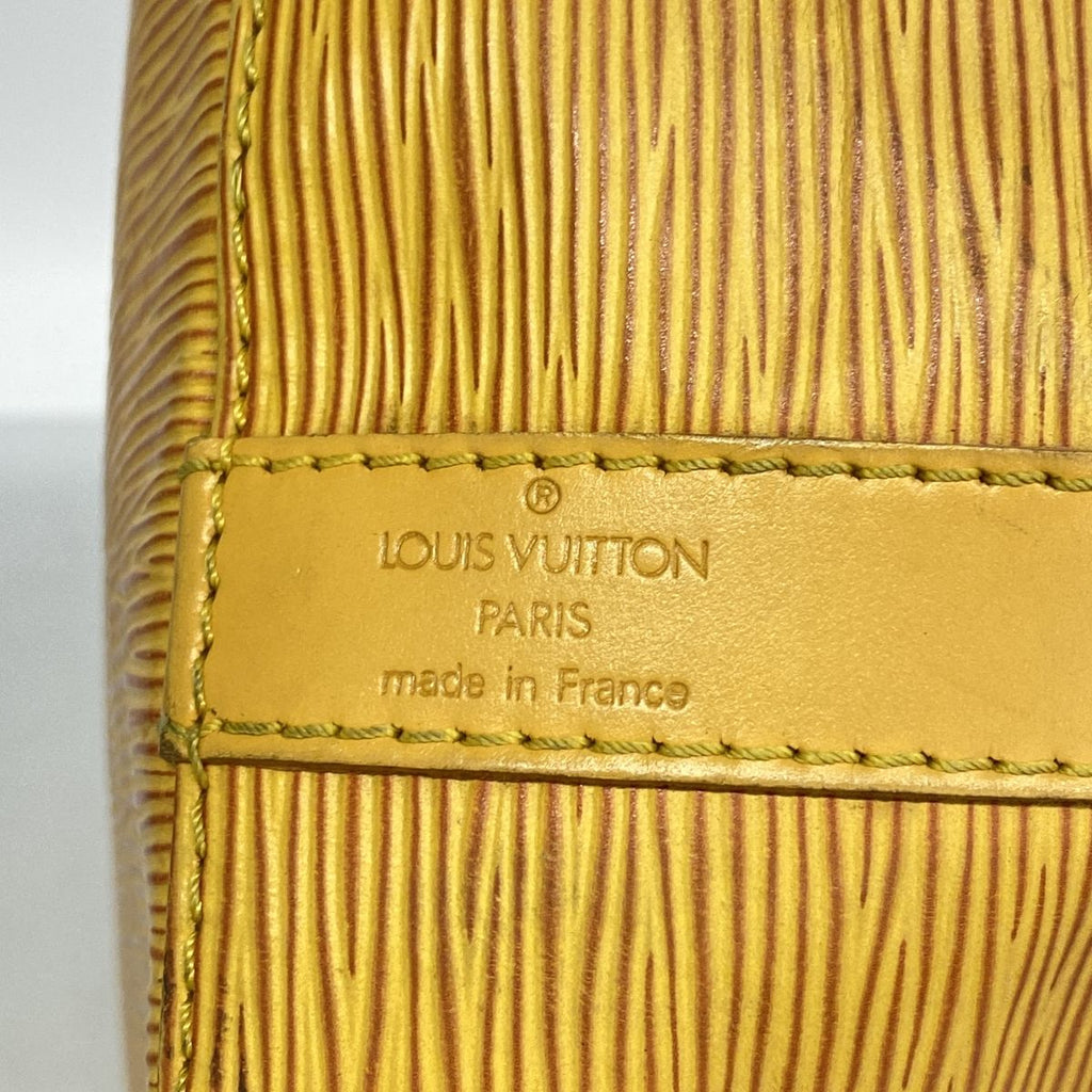 Louis Vuitton Shoulder Bag Epi Petit Noe Jaune — view 5