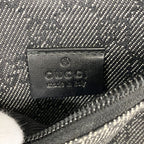 Gucci Waist Bag Denim Black Silver — view 5