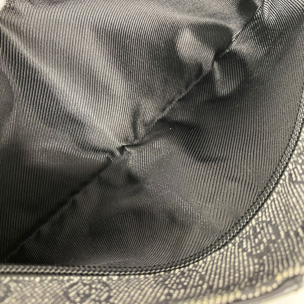 Gucci Waist Bag Denim Black Silver — view 4