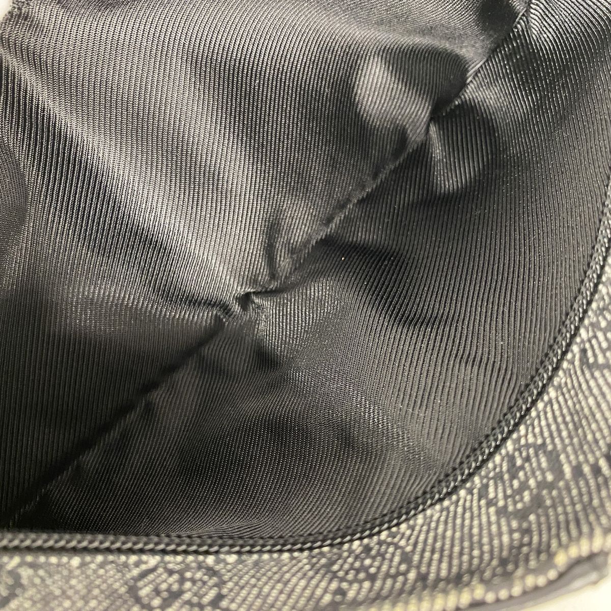 Gucci Waist Bag Denim Black Silver — view 4