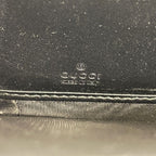 Gucci Wallet GG Supreme Black Silver — view 4