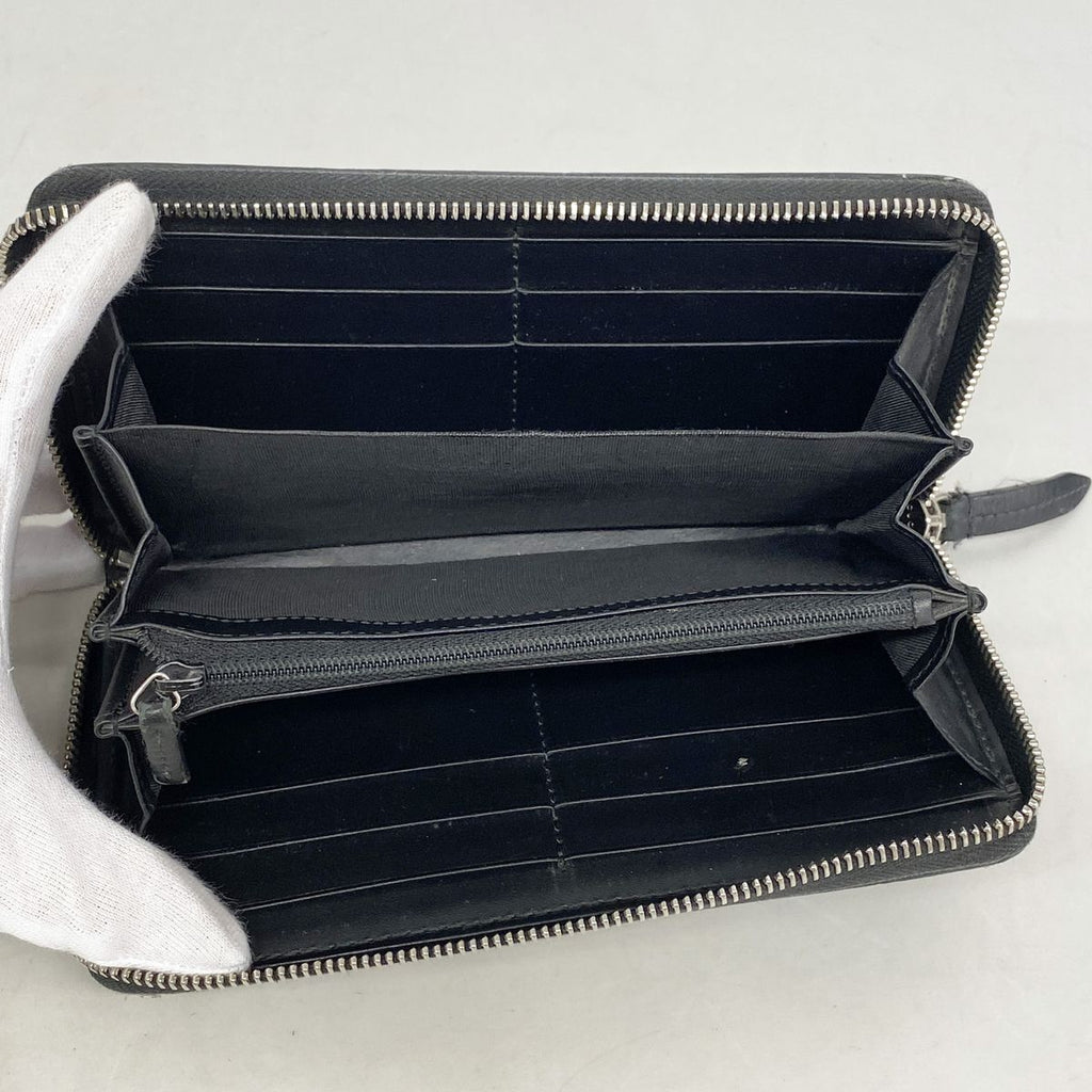 Gucci Wallet GG Supreme Black Silver — view 3
