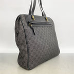 Gucci Tote Bag Denim Black Gold — view 2