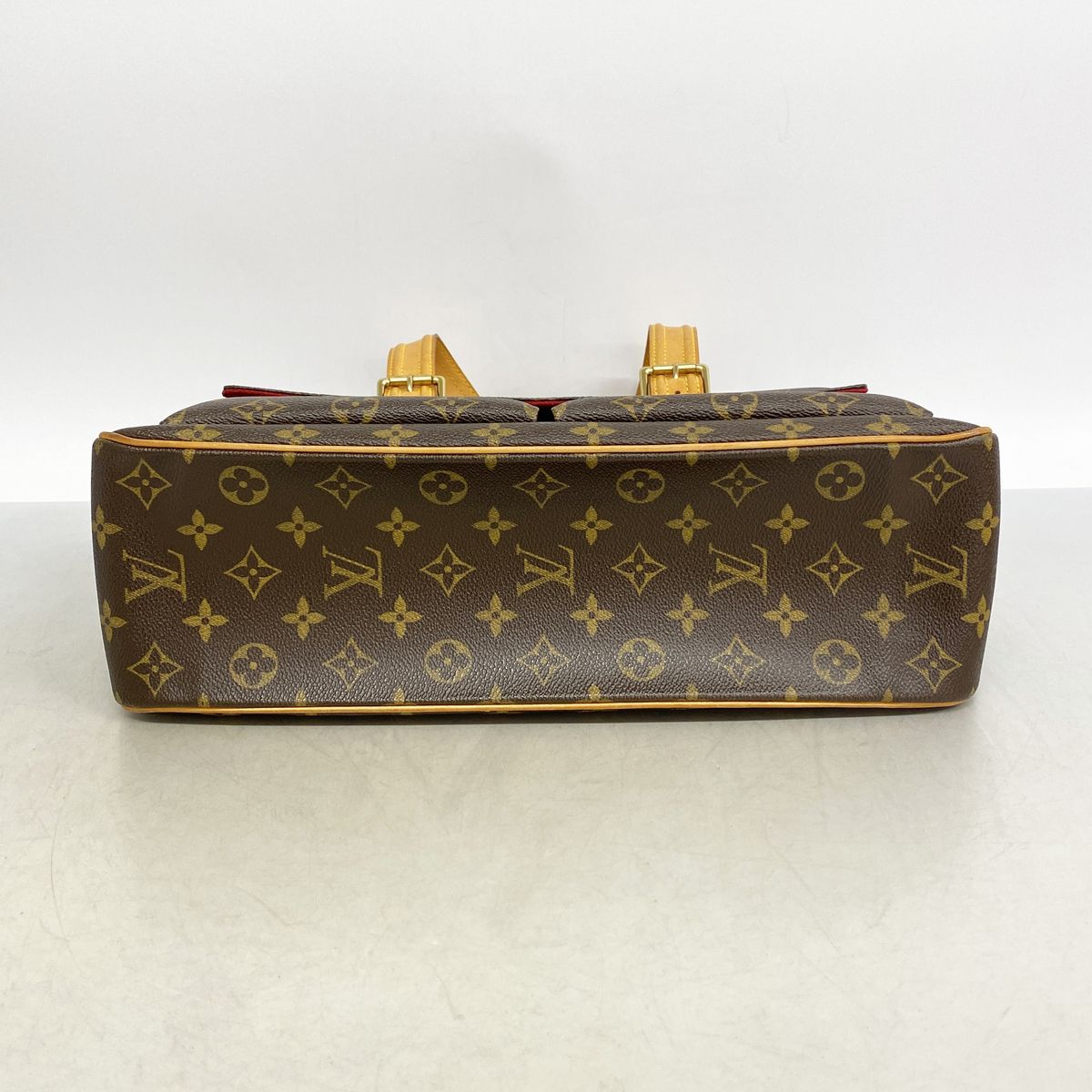 Louis Vuitton Shoulder Bag Monogram Multipli Cite Brown — view 3