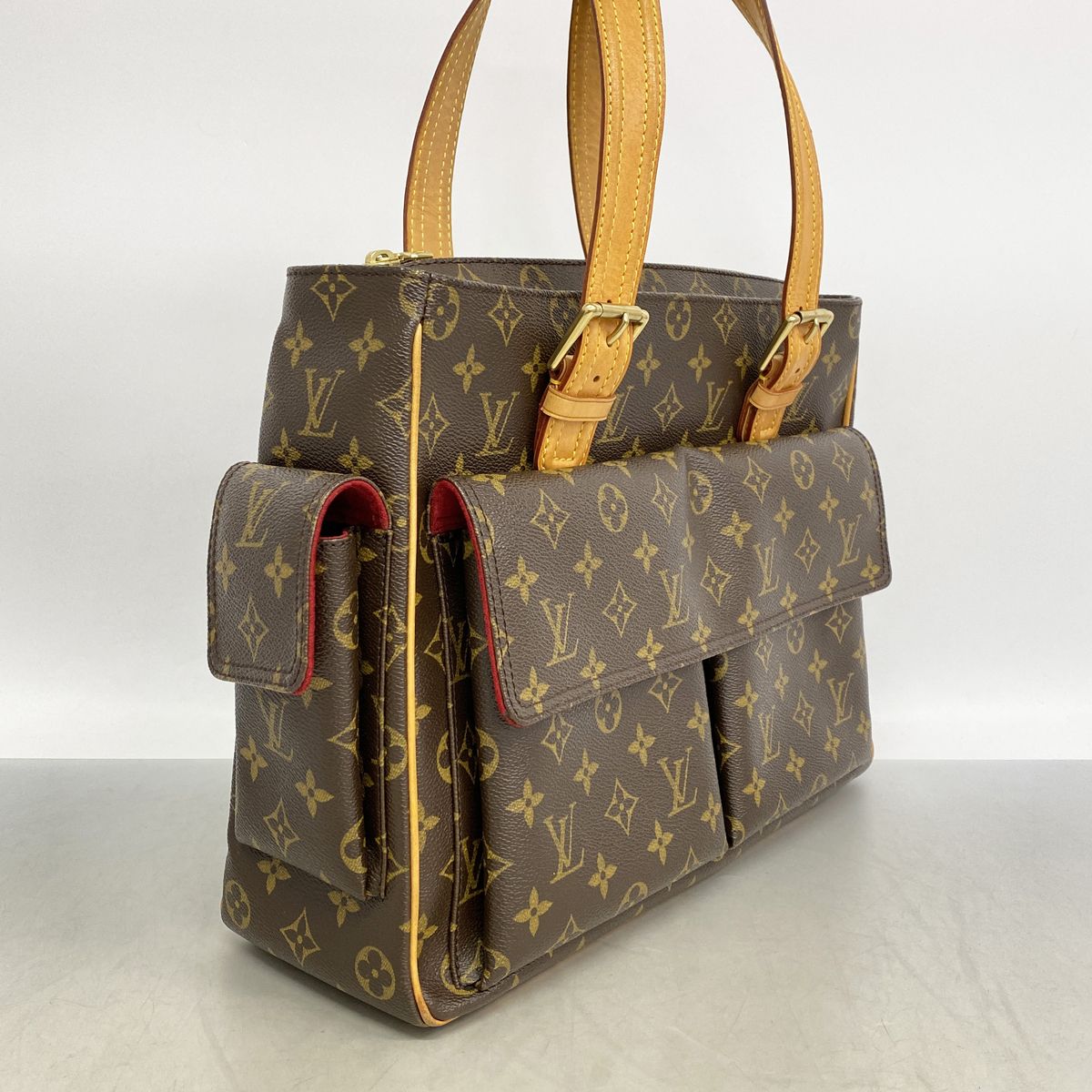 Louis Vuitton Shoulder Bag Monogram Multipli Cite Brown — view 2