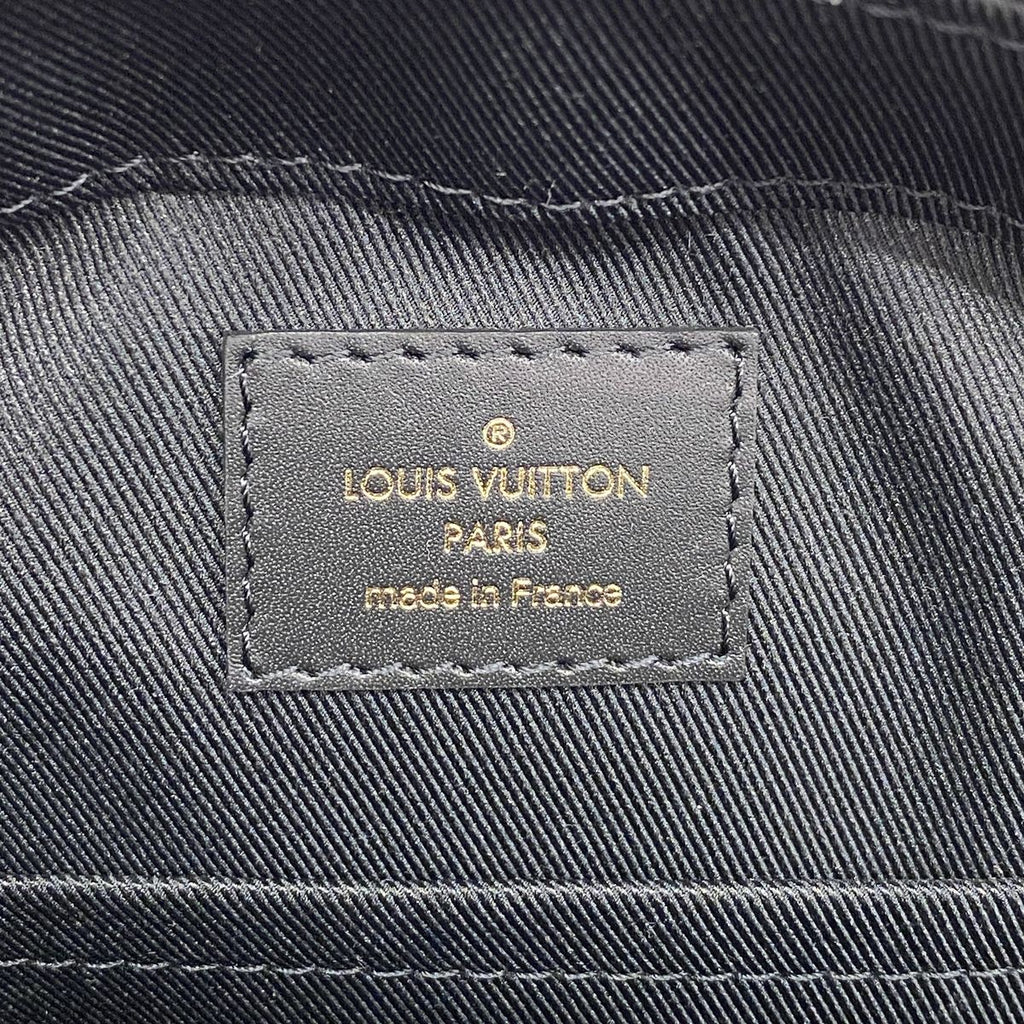 Louis Vuitton Shoulder Bag Monogram Saintonge Brown Black — view 5