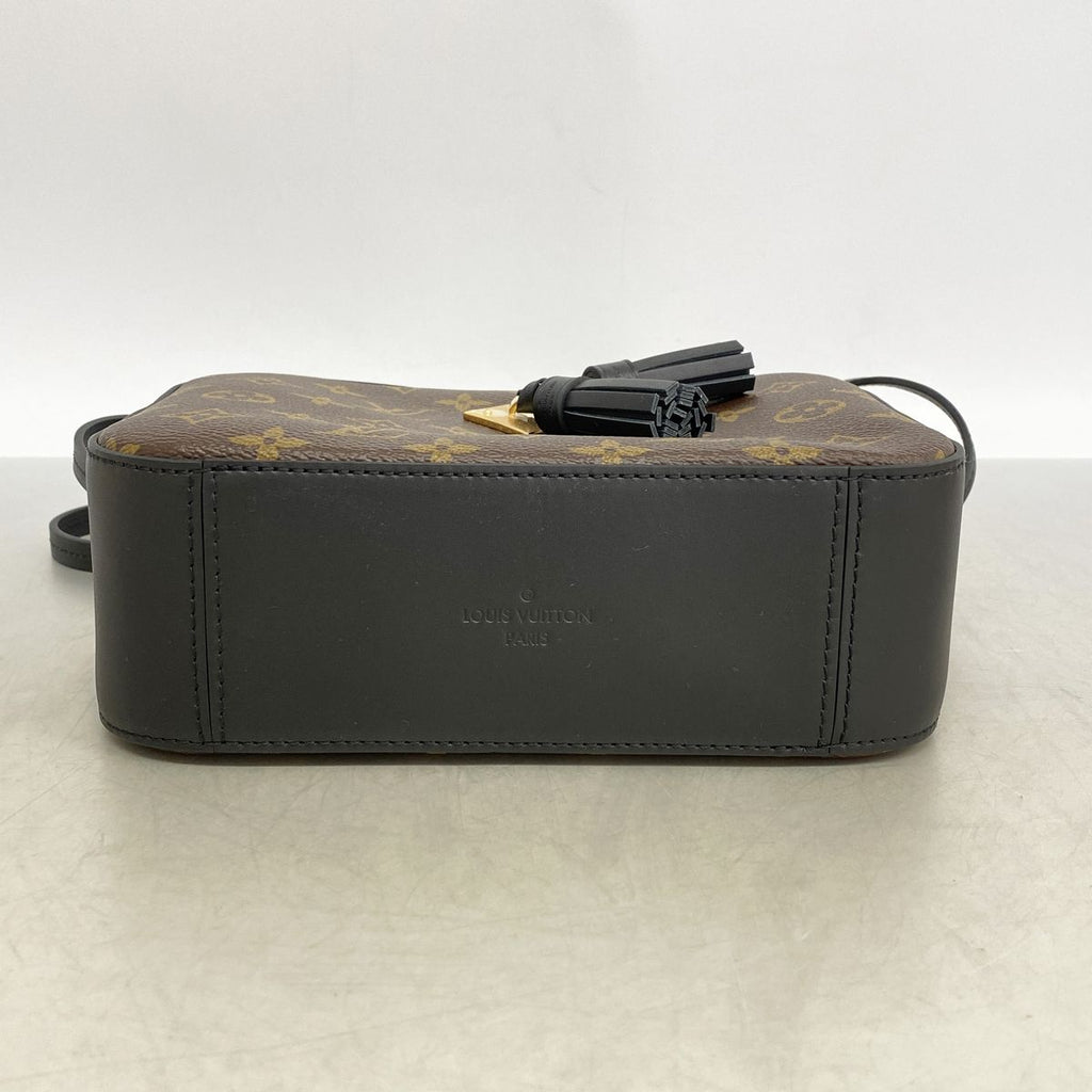 Louis Vuitton Shoulder Bag Monogram Saintonge Brown Black — view 3