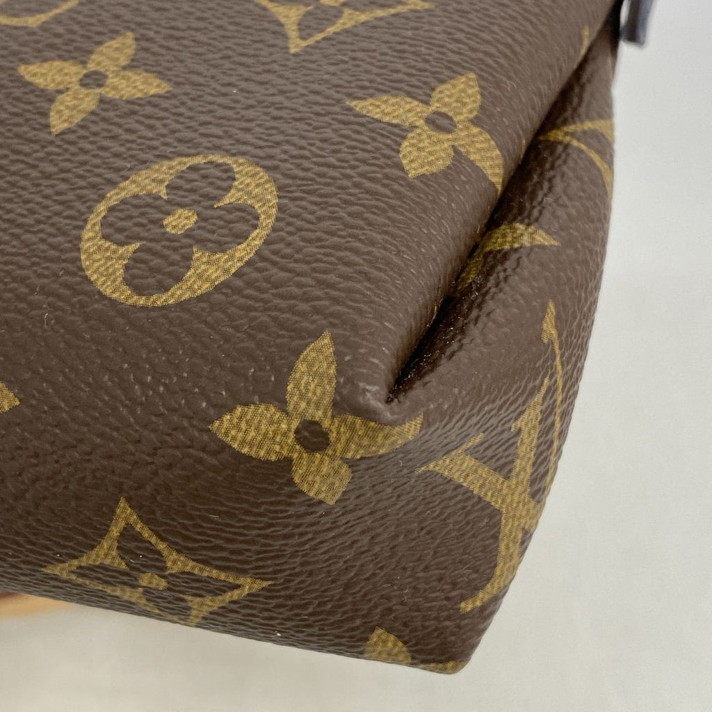 Louis Vuitton Shoulder Bag Monogram Pallas Clutch Blue Marine — view 6