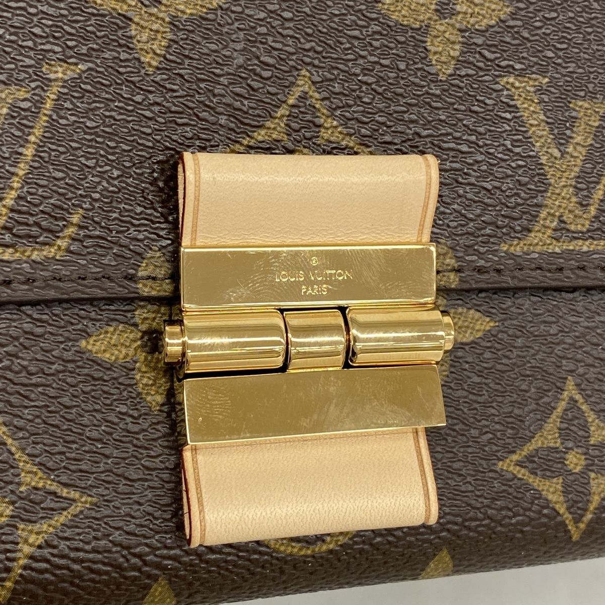 Louis Vuitton Wallet Monogram Portefeuille Elysee Camel — view 8