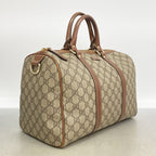 Gucci Handbag GG Supreme Brown Champagne Gold — view 2