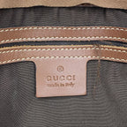 Gucci Handbag GG Supreme Brown Champagne Gold — view 5