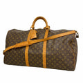Louis Vuitton Boston Bag Monogram Keepall Bandouliere 60 Brown