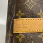 Louis Vuitton Boston Bag Monogram Keepall Bandouliere 60 Brown — view 5