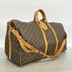 Louis Vuitton Boston Bag Monogram Keepall Bandouliere 60 Brown — view 2