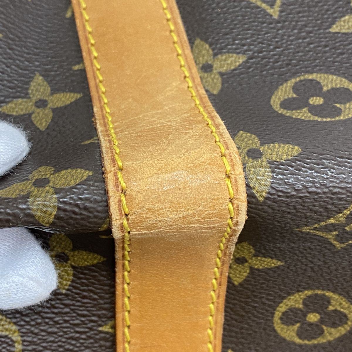 Louis Vuitton Boston Bag Monogram Keepall Bandouliere 60 Brown — view 6