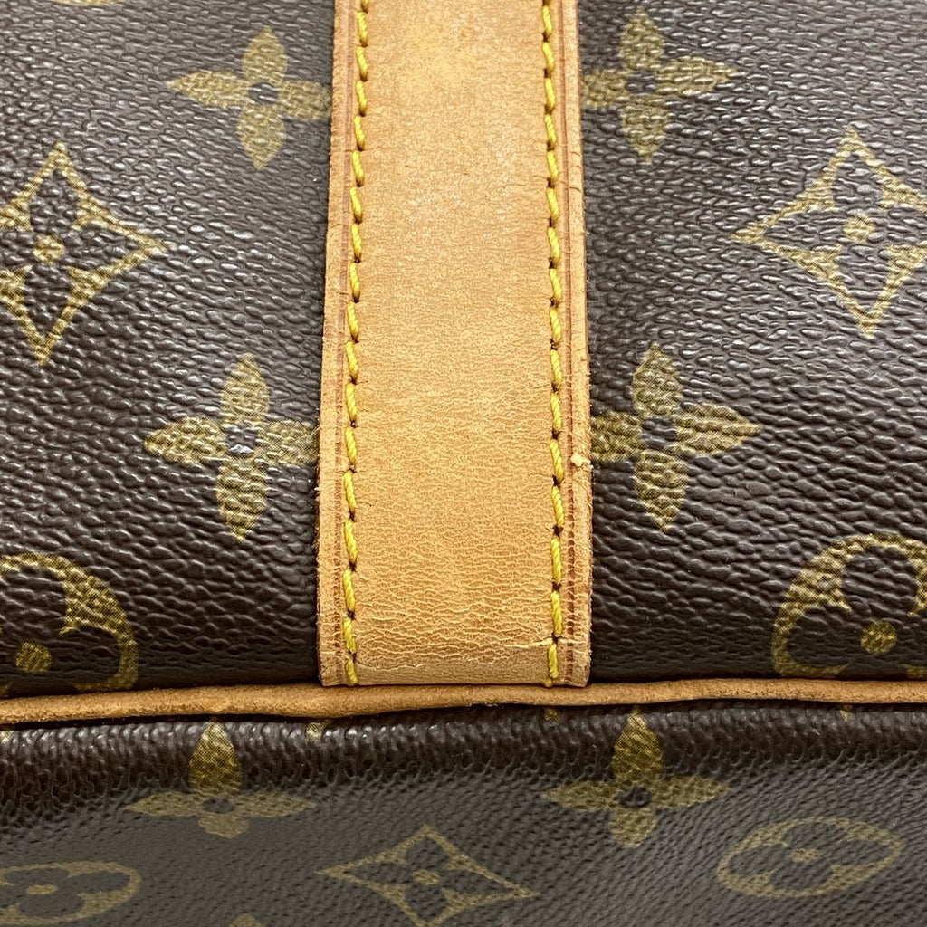 Louis Vuitton Boston Bag Monogram Keepall Bandouliere 60 Brown — view 7