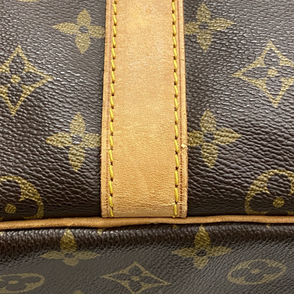 Louis Vuitton Boston Bag Monogram Keepall Bandouliere 60 Brown — view 7