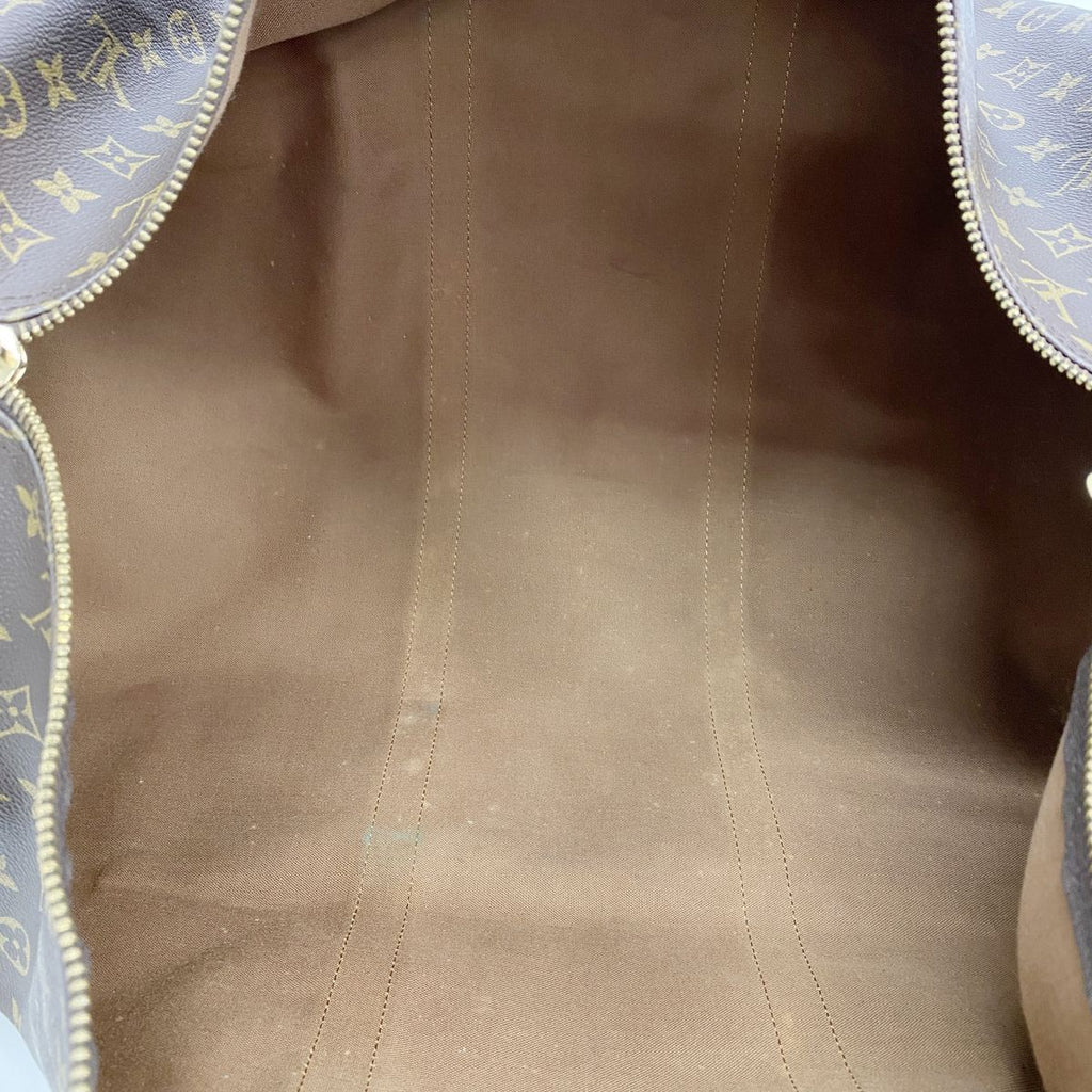 Louis Vuitton Boston Bag Monogram Keepall Bandouliere 60 Brown — view 4