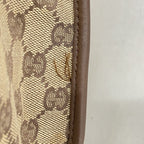 Gucci Tote Bag GG Canvas Beige Silver — view 8
