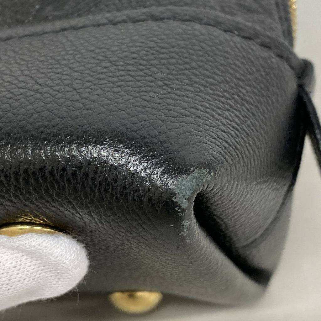 Louis Vuitton Handbag Monogram Empreinte Neo Alma BB Noir 2-Way Bag — view 6
