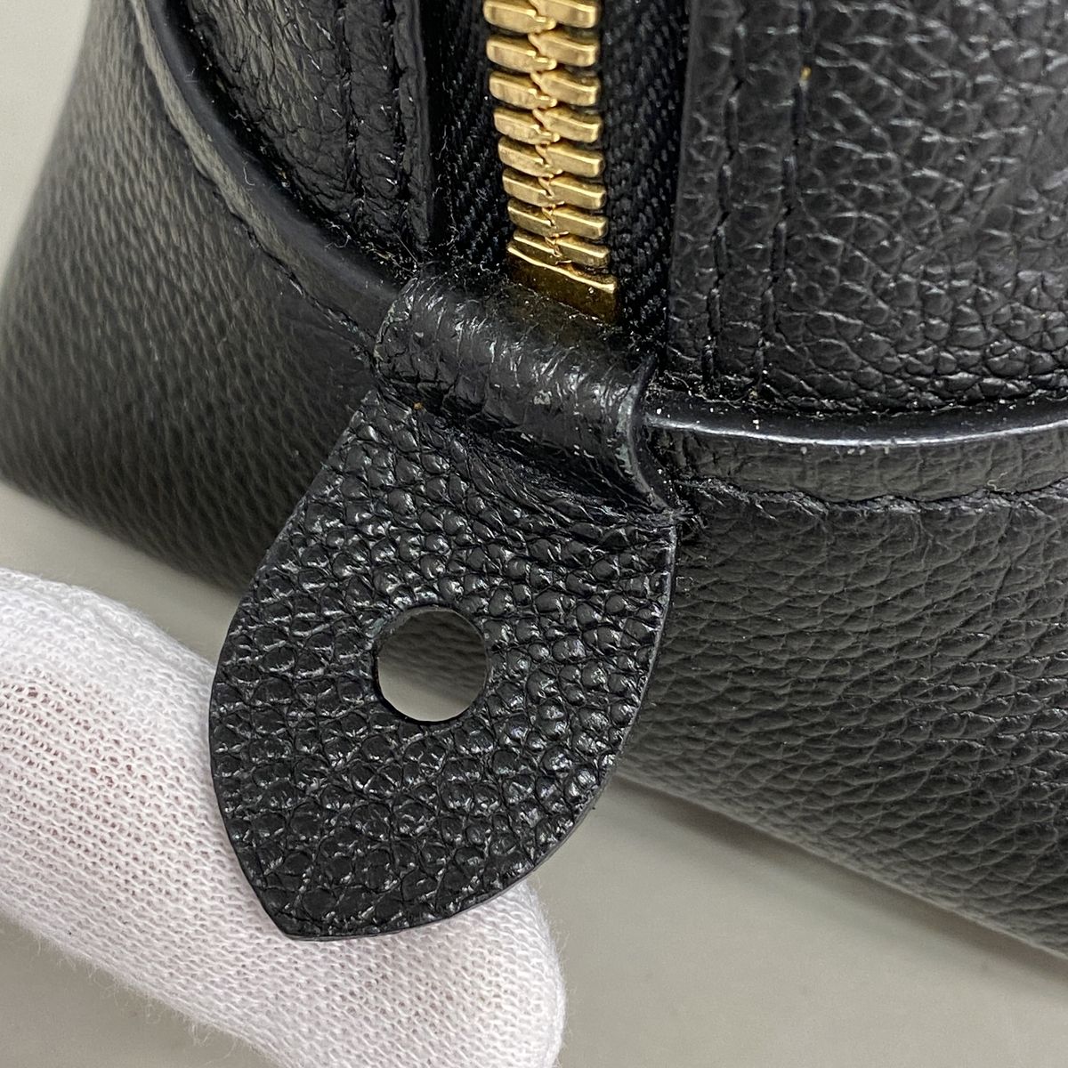 Louis Vuitton Handbag Monogram Empreinte Neo Alma BB Noir 2-Way Bag — view 8