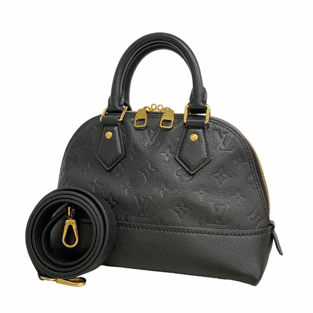 Louis Vuitton Handbag Monogram Empreinte Neo Alma BB Noir 2-Way Bag