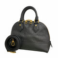 Louis Vuitton Handbag Monogram Empreinte Neo Alma BB Noir 2-Way Bag