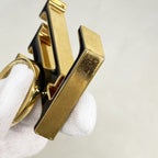 Louis Vuitton Key Holder Charm Fleur de Monogram Gold Multicolor — view 4