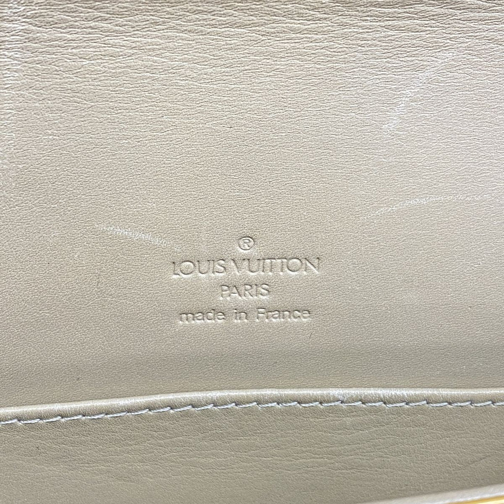 Louis Vuitton Shoulder Bag Vernis Thompson Street Beige — view 5